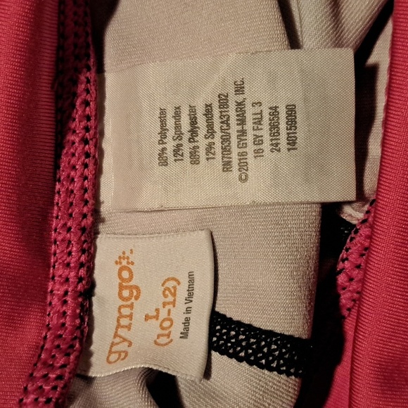 Gymboree Gymgo size Large or 10-12 leggings, floral absteact print - Picture 3 of 4